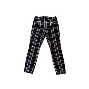 BANANA REPUBLIC SLOAN PLAID DRESS PANTS